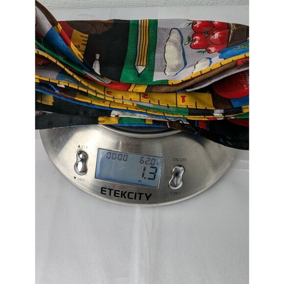 Back To School Women's Rectangular Scarf Teacher School Supply Scarf 58x14 Light - Picture 6 of 6